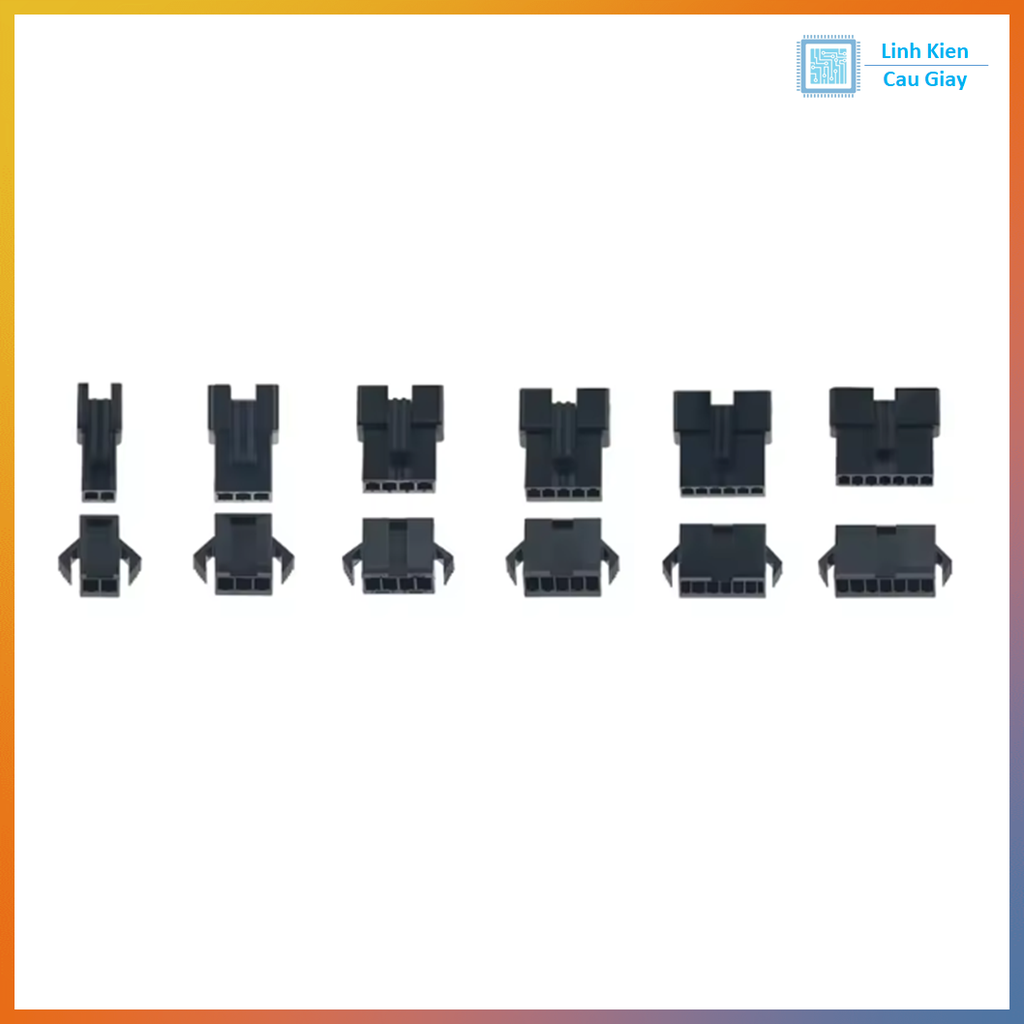 Jack nối SM 2.54 mm Đực (10 chiếc)