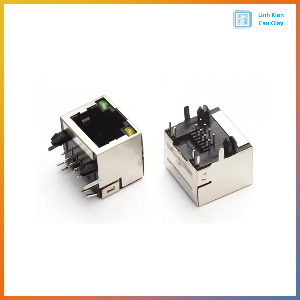 Cổng kết nối mạng Lan RJ45 hàng thường có đèn