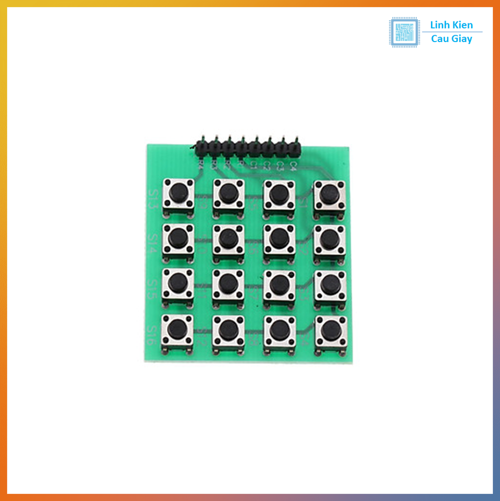 Keypad 4x4 DIP Phím Ma Trận