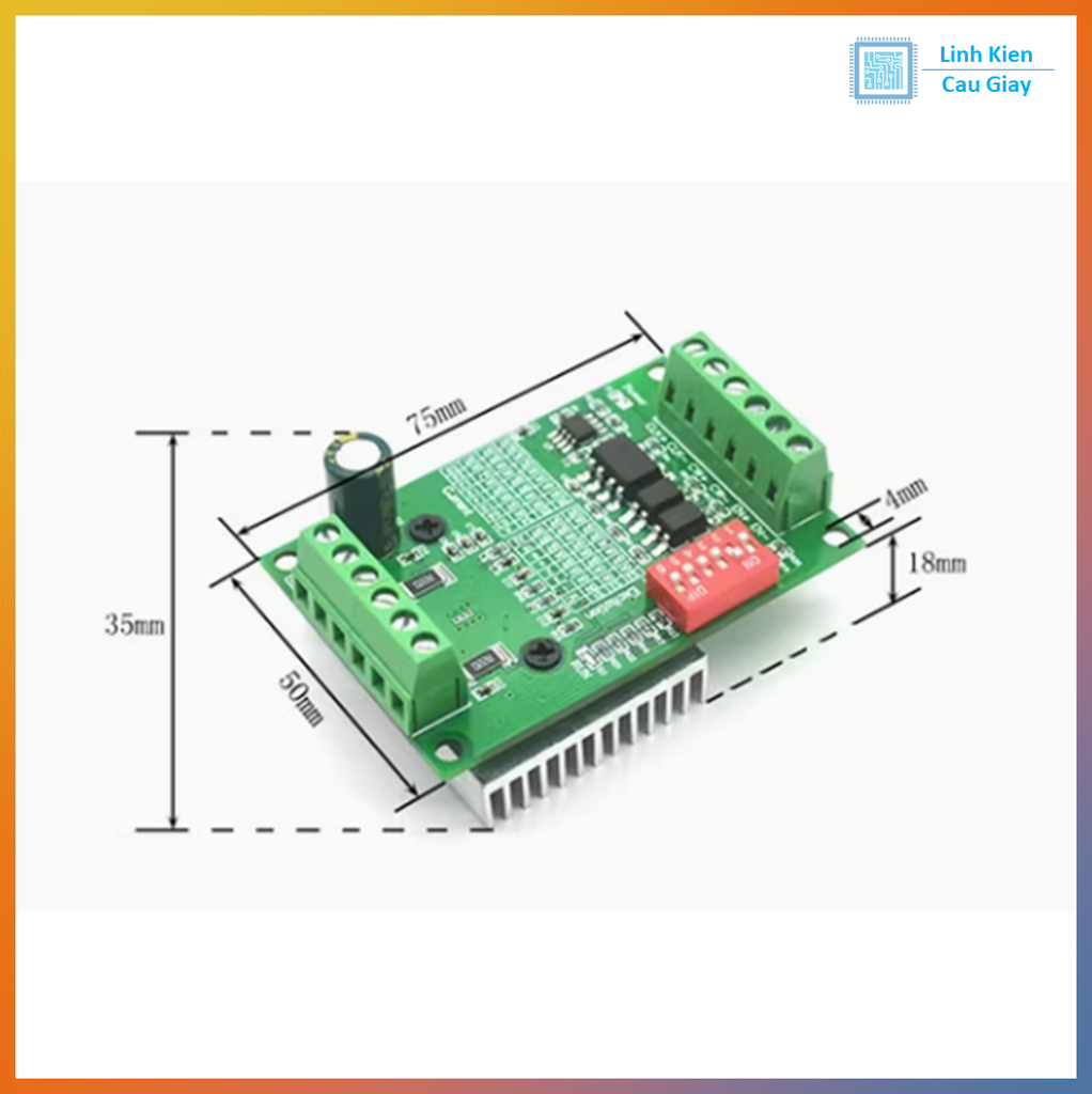 Module điều khiển động cơ bước TB6560 3A
