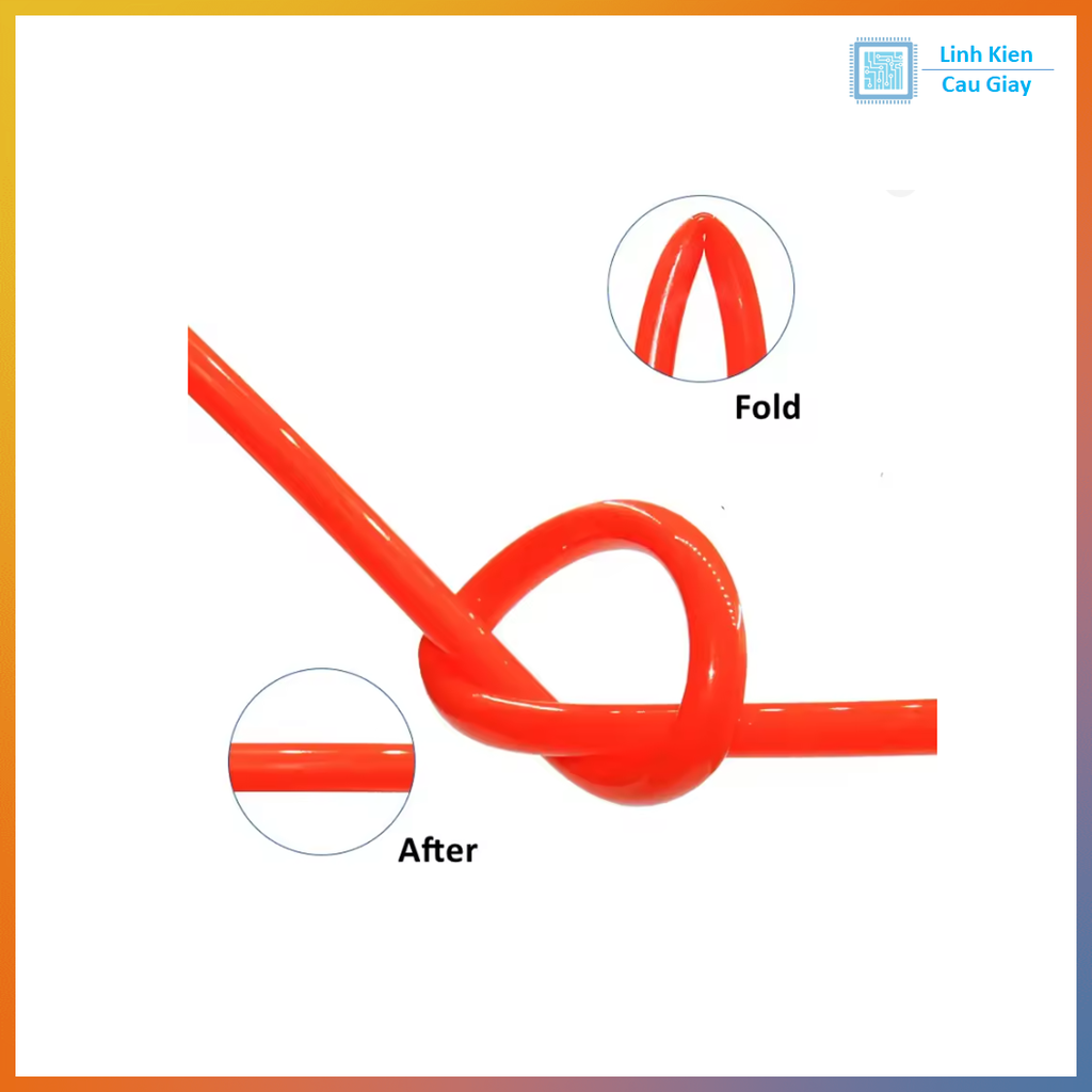 Ống PU, TIO dẫn hơi, dẫn nước (Màu trong suốt)