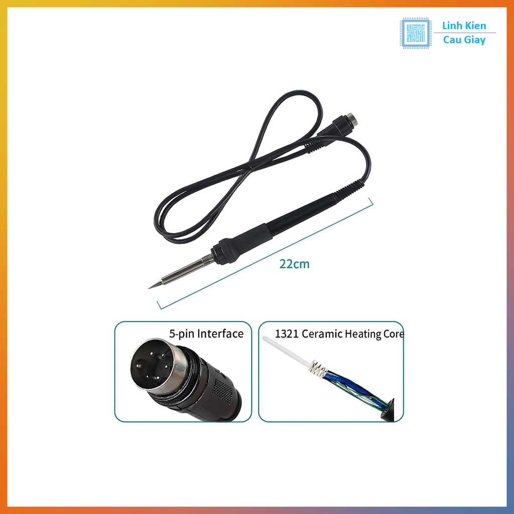 Tay hàn 936/937 A1322 (Giắc đực)