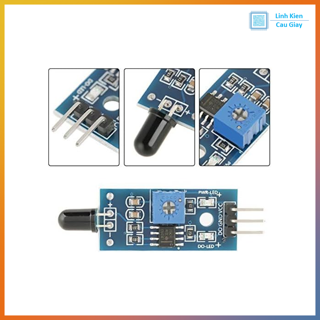 Module Cảm Biến Phát Hiện Lửa (Flame Sensor)