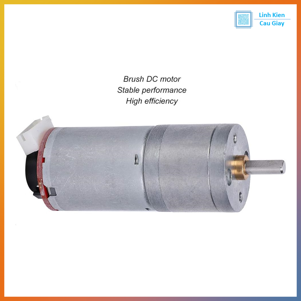 Động Cơ DC Servo Giảm Tốc GA25 12VDC