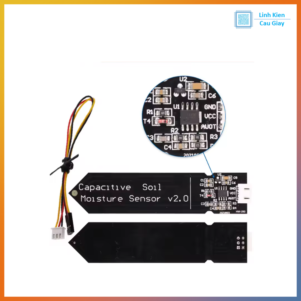 CẢM BIẾN ĐỘ ẨM ĐẤT ĐIỆN DUNG V2.0
