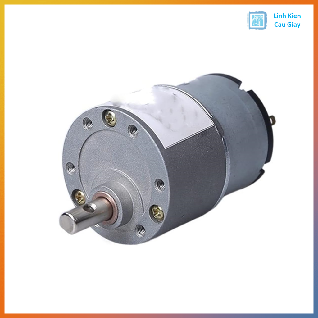 Động Cơ DC Giảm Tốc JGB37-520 24VDC