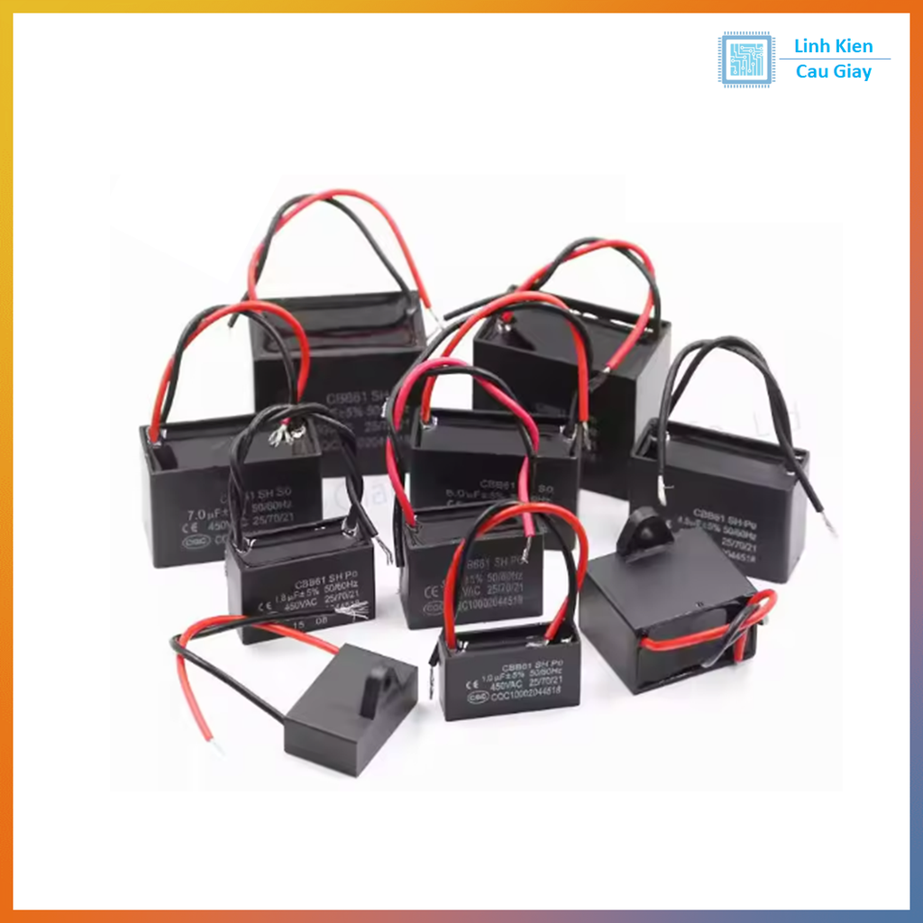 Tụ quạt CBB61