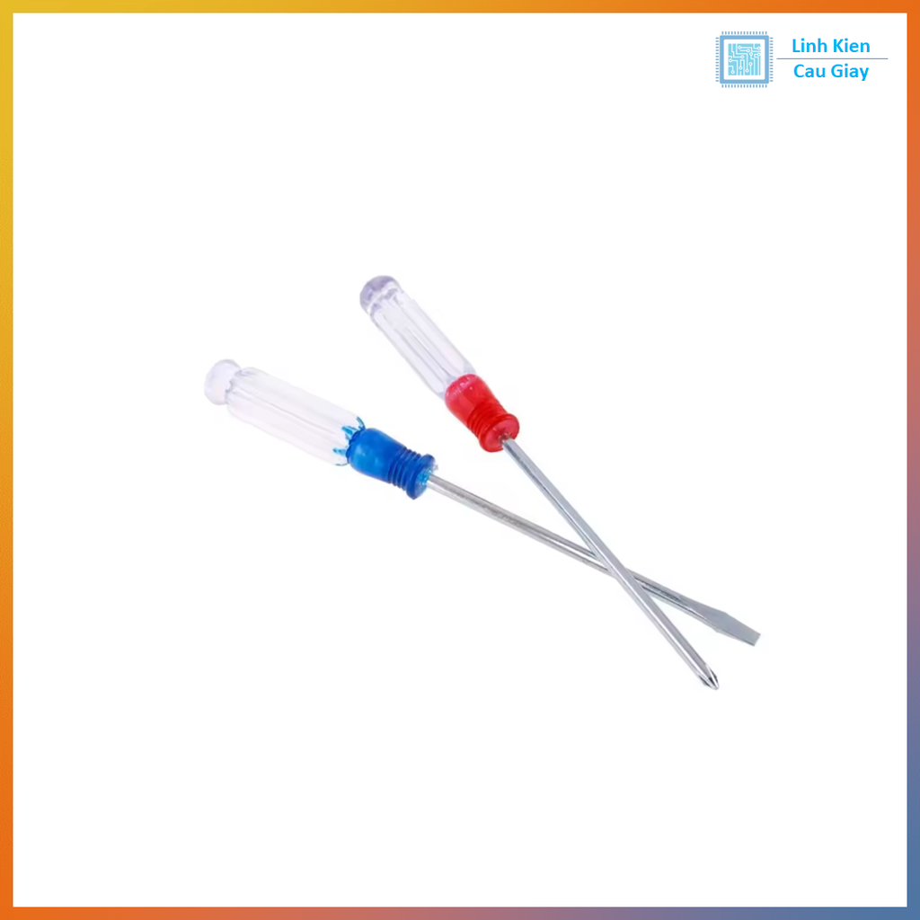 Tua vít dấu cộng, dấu trừ (4 cạnh,  2 cạnh)