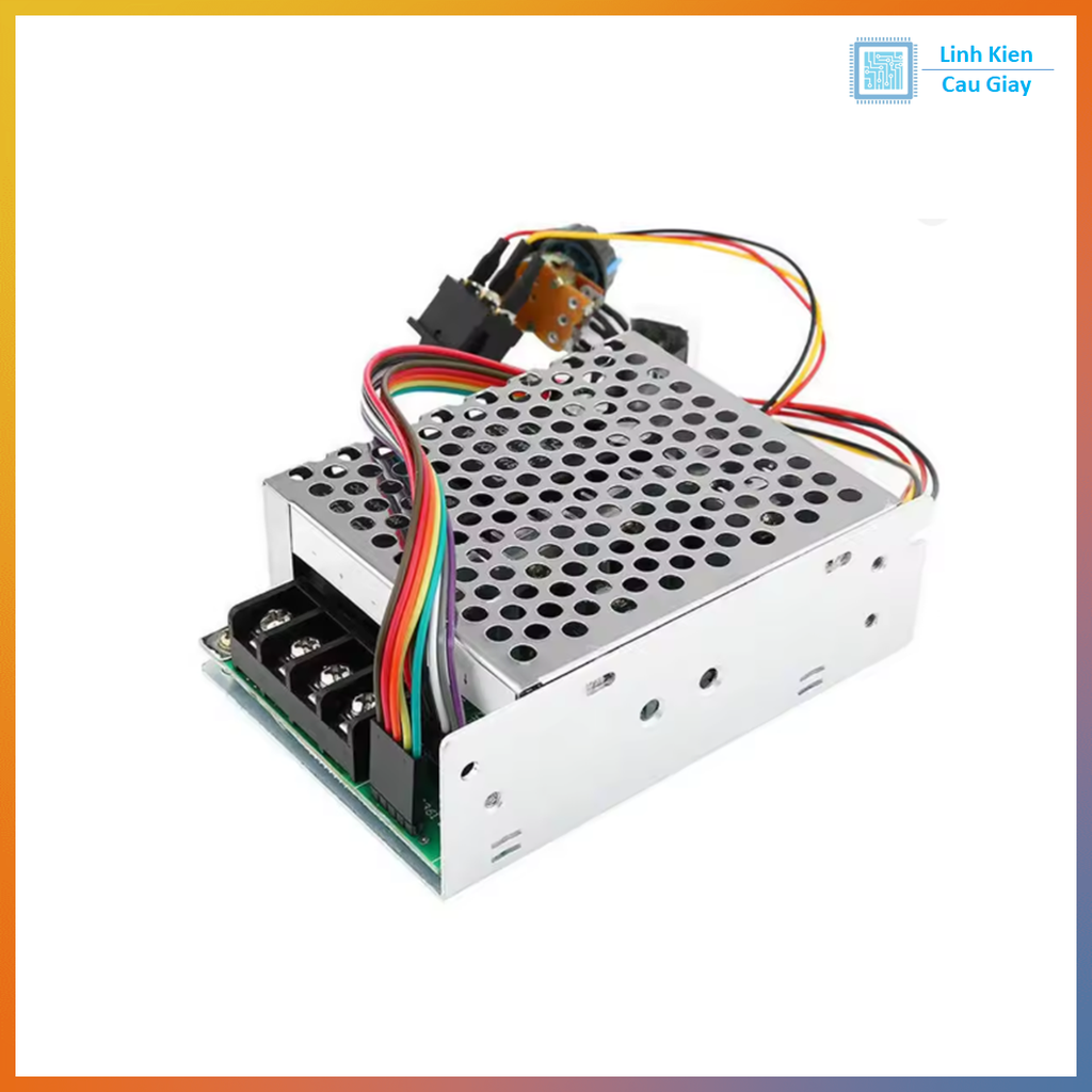 Module điều khiển tốc độ, chiều quay động cơ DC 60A hiển thị đồng hồ led