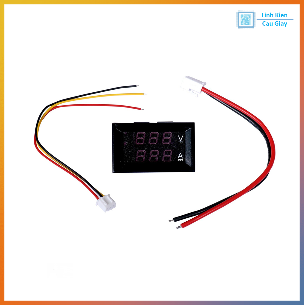 Module Đo áp và Dòng Điện DC (0-100v/50A)- Tặng kèm trở SUN