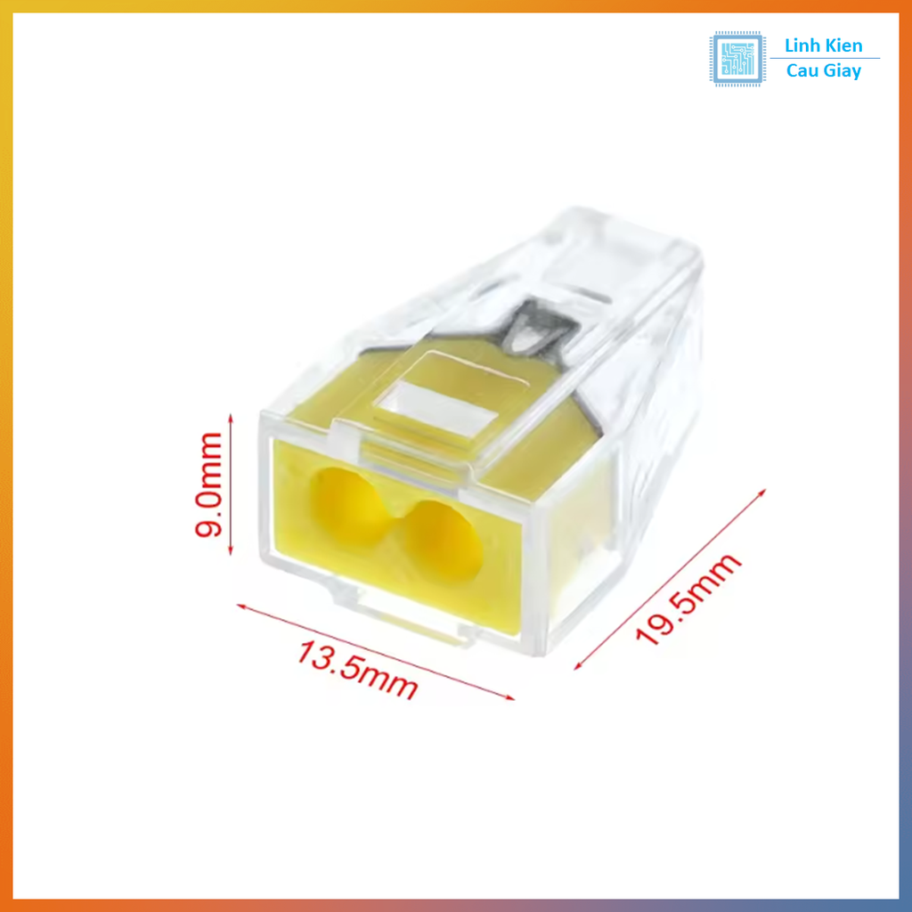 Jack Nối 2 dây PCT-102