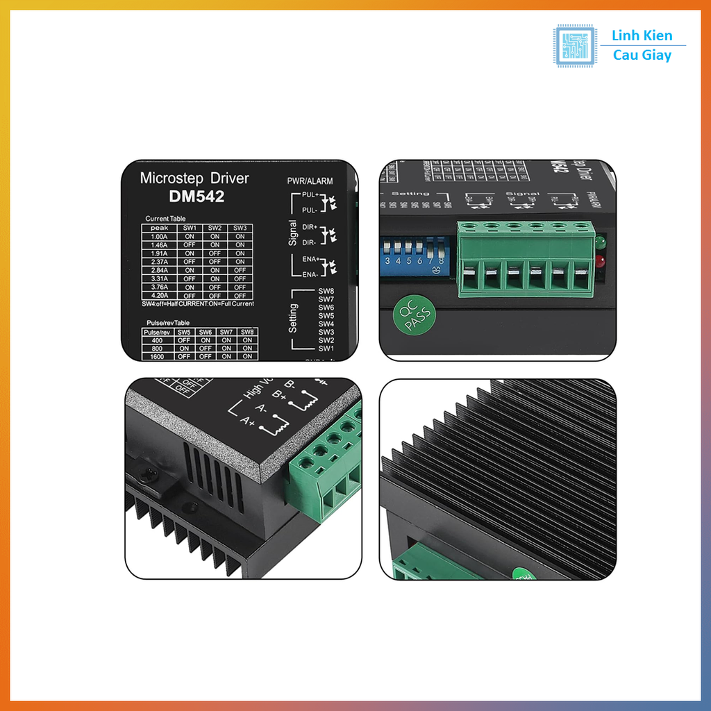 Module Điều Khiển Động Cơ 2M542 (DM542)