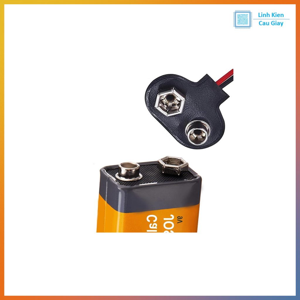 Dây Đế Pin 9V JACK DC