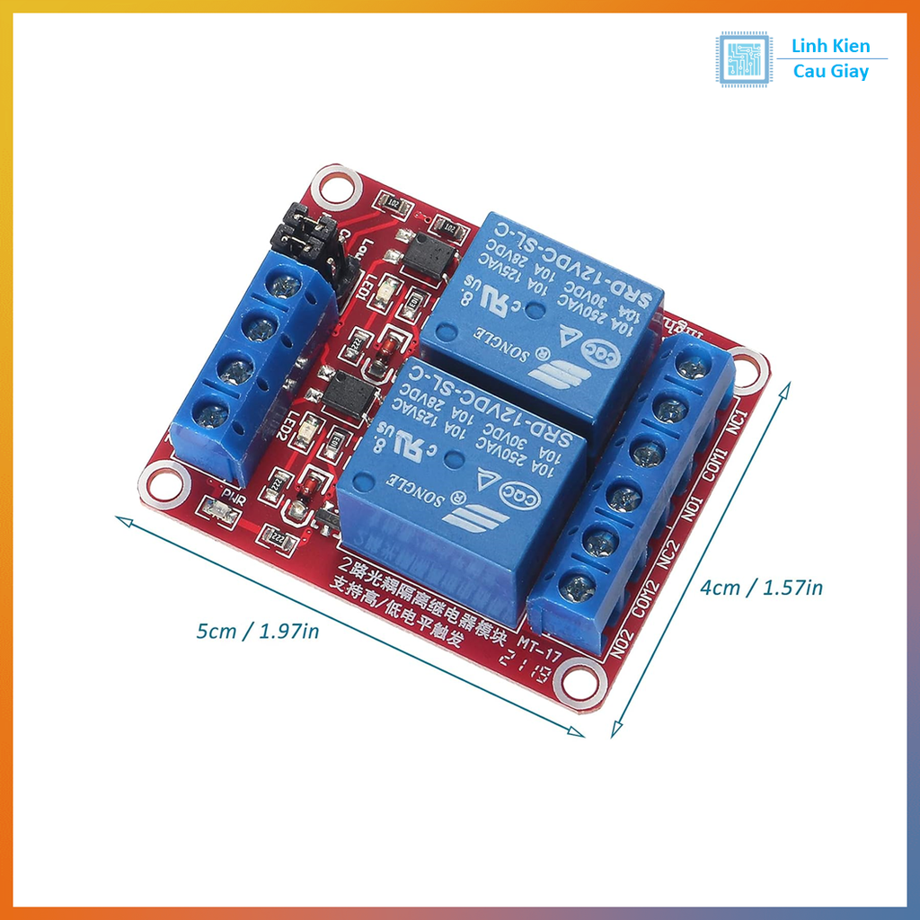 Module 1/2/4/8 Relay 12V Có Opto Cách Ly
