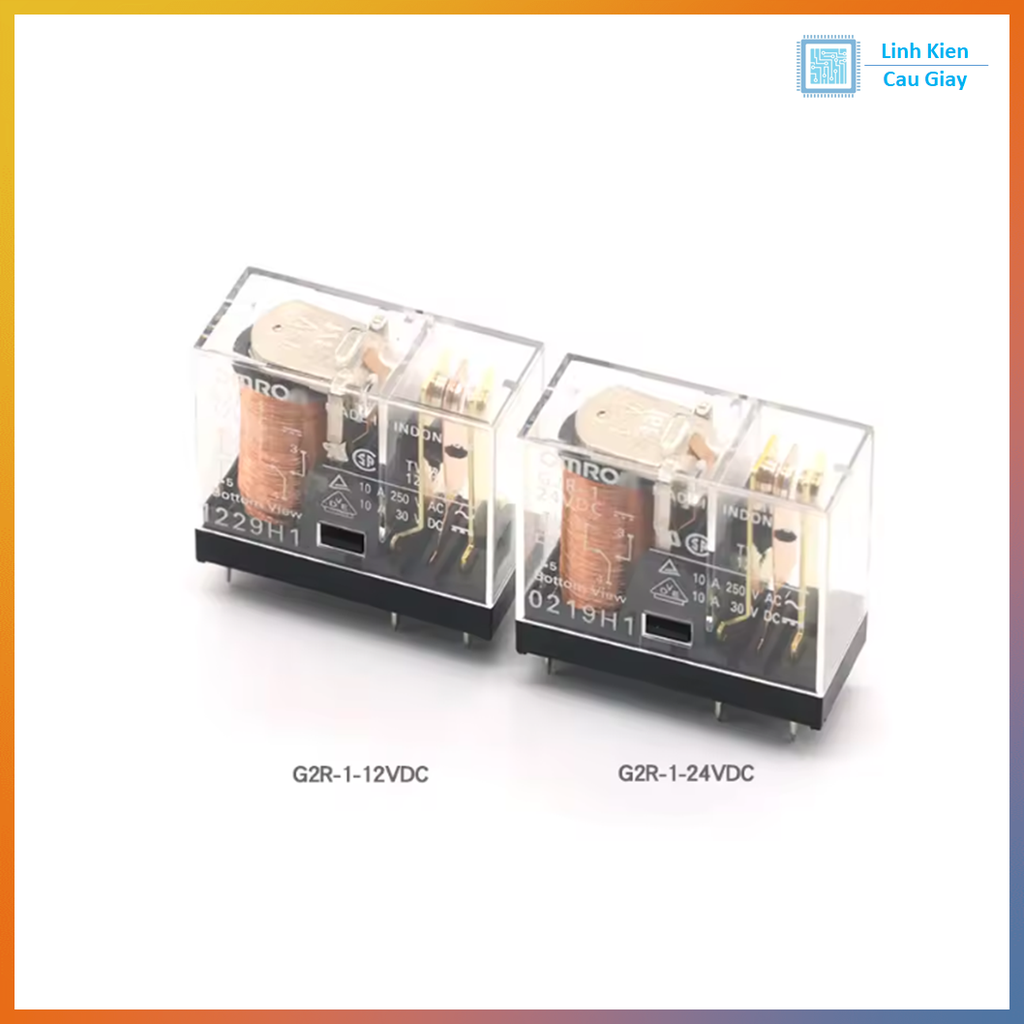 Relay Omron G2R-2 12VDC / 24VDC