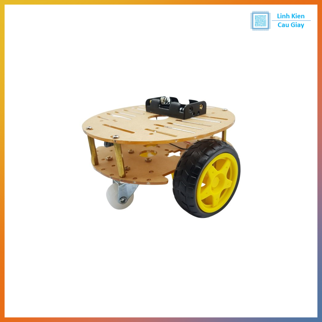 Combo Khung Xe Robot Tròn