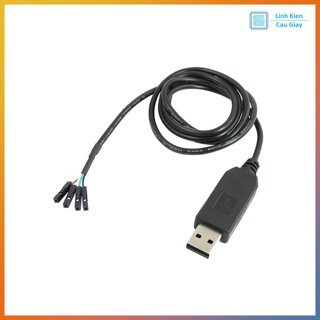 Cáp USB TO COM/TTL RS232 PL2303HX