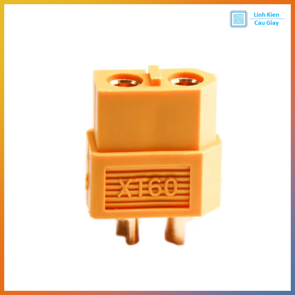 Jack cắm XT60 mạ vàng, Jack Đực Male, Jack Cái Female