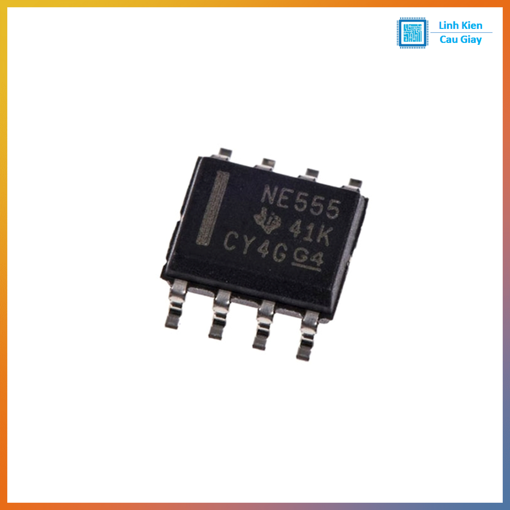 Linh kiện IC NE555 tạo xung