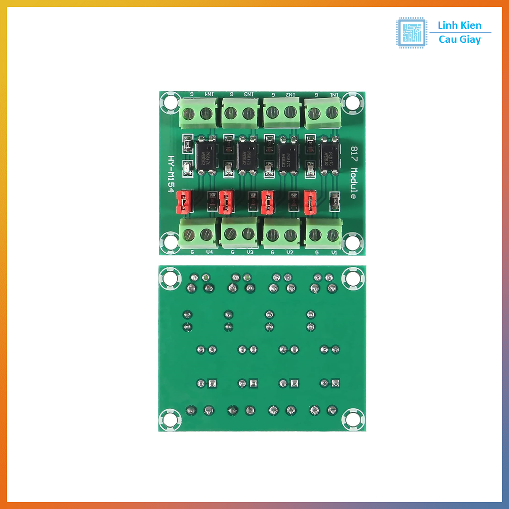 Module Opto Cách Ly 4 Kênh PC817
