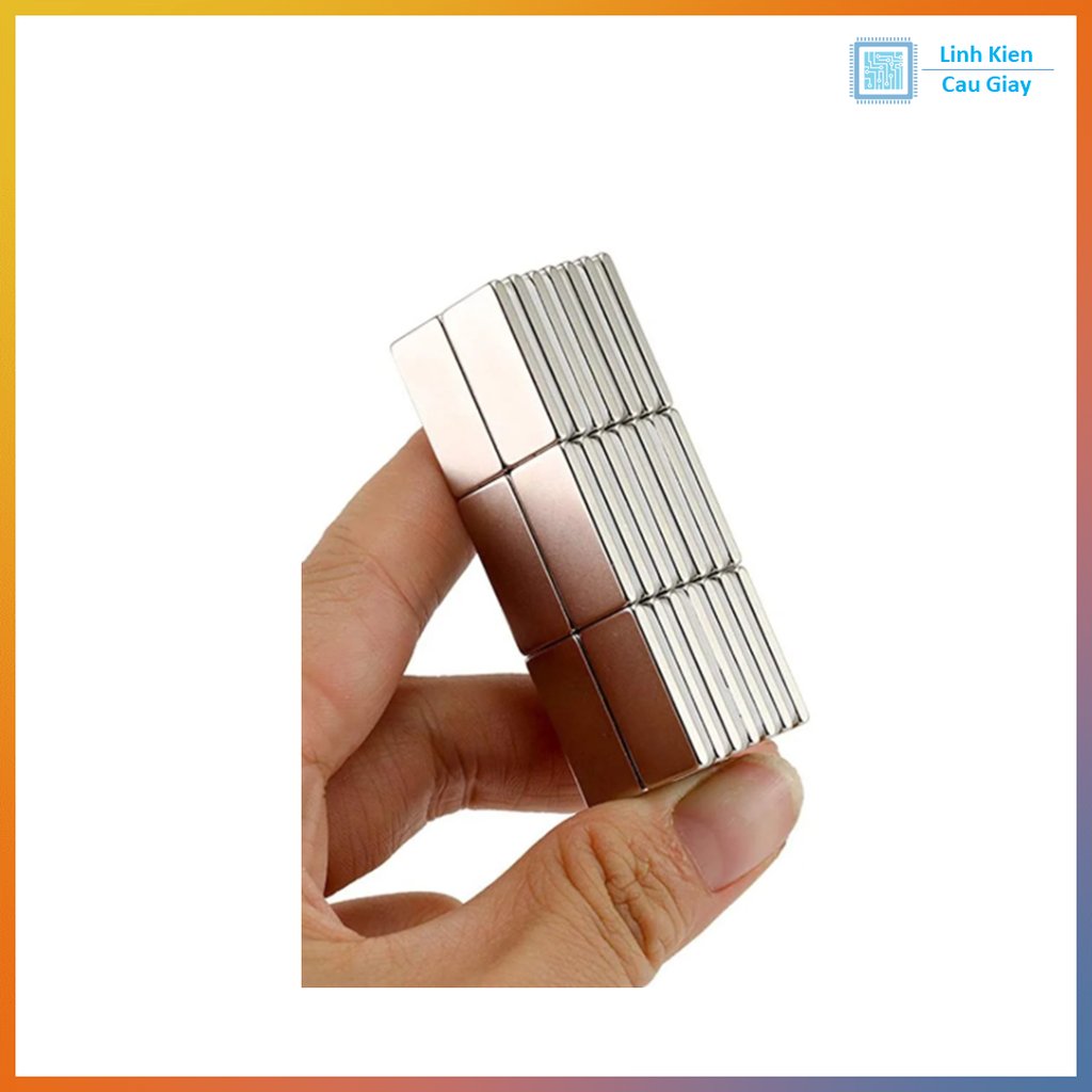 Nam châm chữ nhật đất hiếm nhiều kích thước
