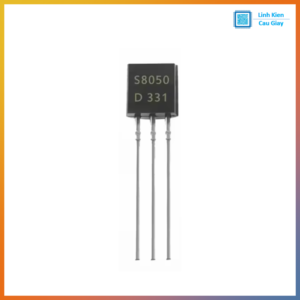 Linh kiện transistor S8550 PNP chân cắm TO-92 (Sl: 10c)