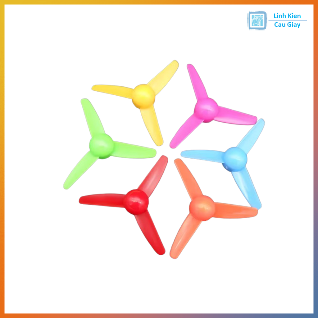 Cánh quạt 3 cánh 80mm