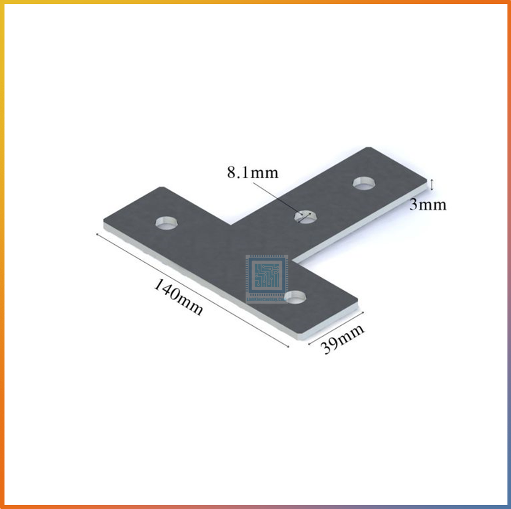 Ke chữ L, chữ T, chữ thập nhôm 4040