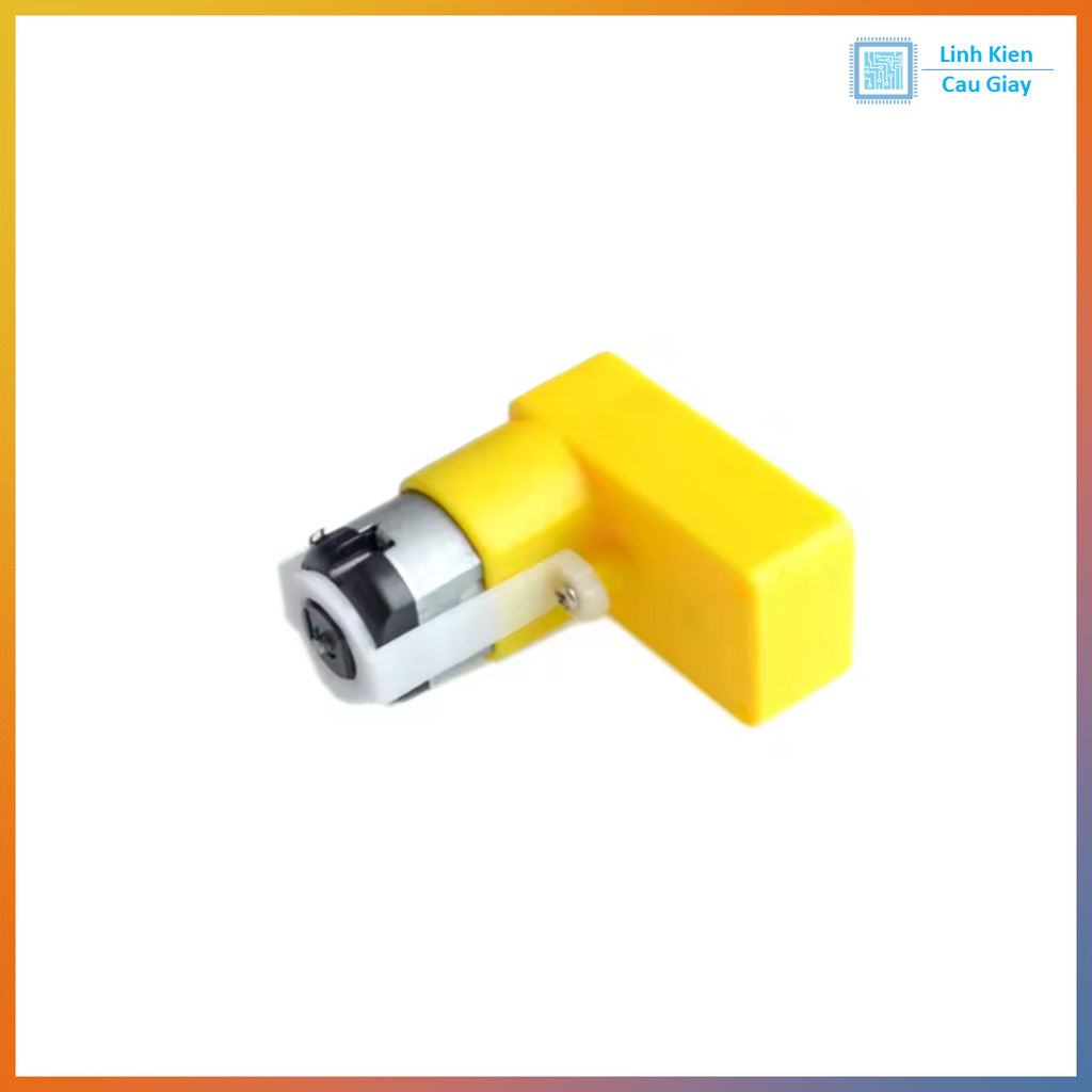 Động Cơ Giảm Tốc Vàng Chữ L 3-6VDC