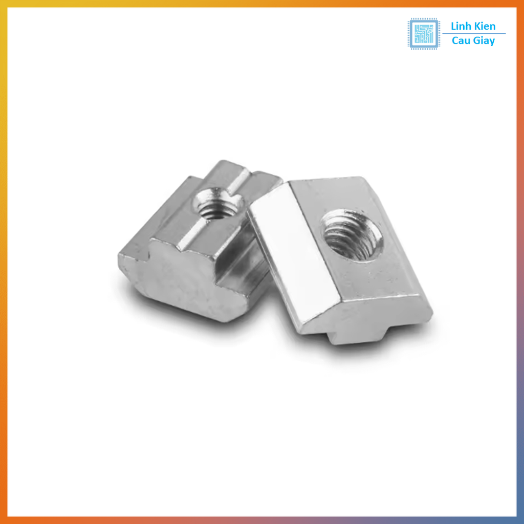 Tán chữ T đai ốc luồn Cho Nhôm Định Hình 2020, 3030, 2040, 2060, 20100, 3060, 3090