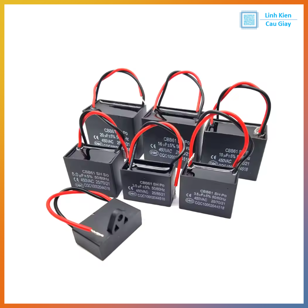 Tụ quạt CBB61