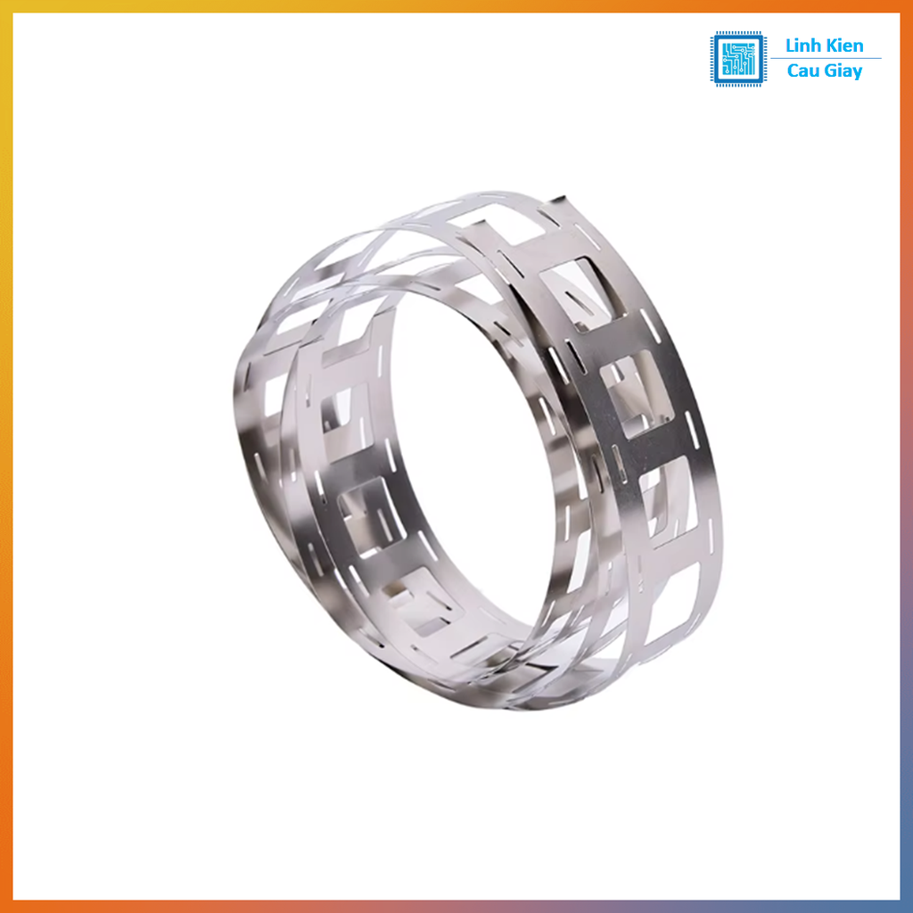 Kẽm hàn cell pin 0,12x27mm 2 hàng (giá 1m)