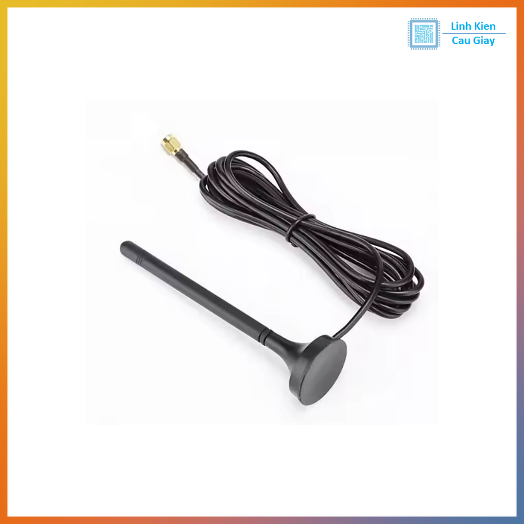 Anten kéo dài Wifi 7DB 2.4g/5g/5.8g SMA Chân kim