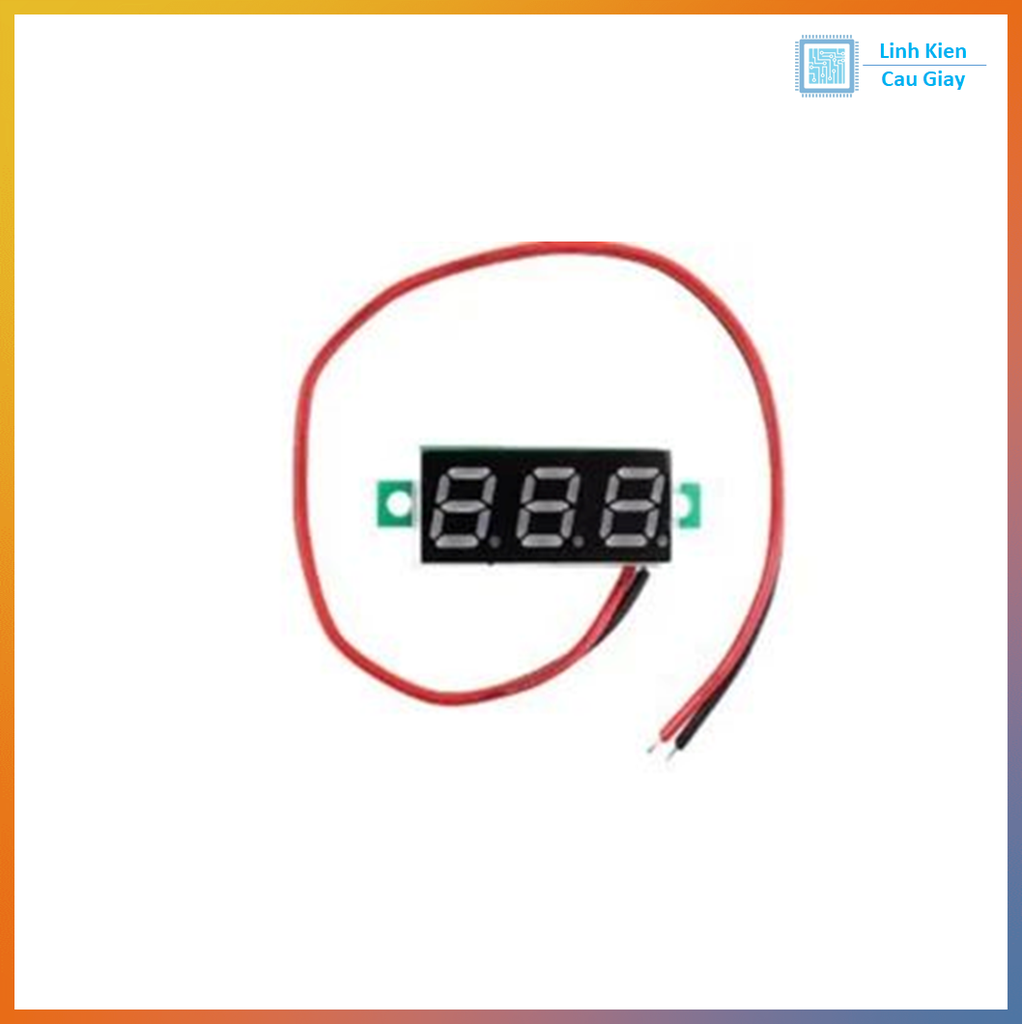 Module Đo Điện Áp DC LED 0,36 Inch 4,7V - 32 V 2 Dây