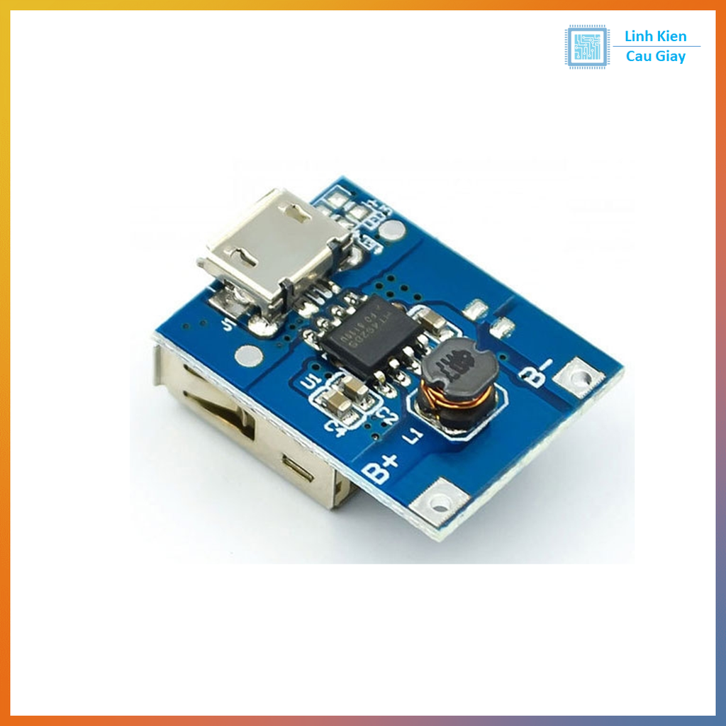 Mạch Sạc Pin Dự Phòng 1 cell Mini