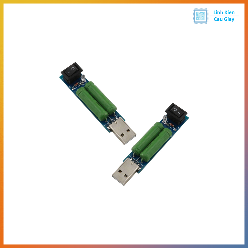 Điện trở tải USB 1A/2A ( giả tải )