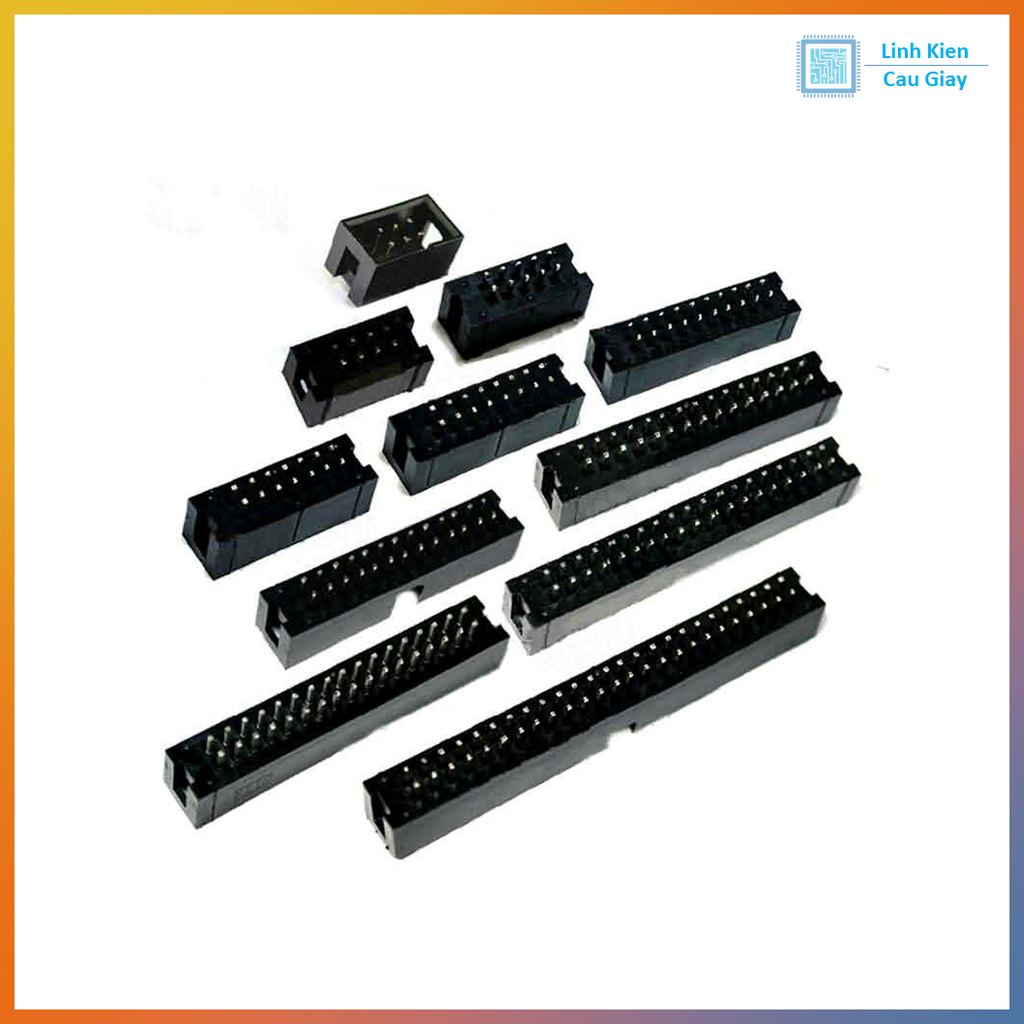 Đầu IDE Đực thẳng 2.54mm