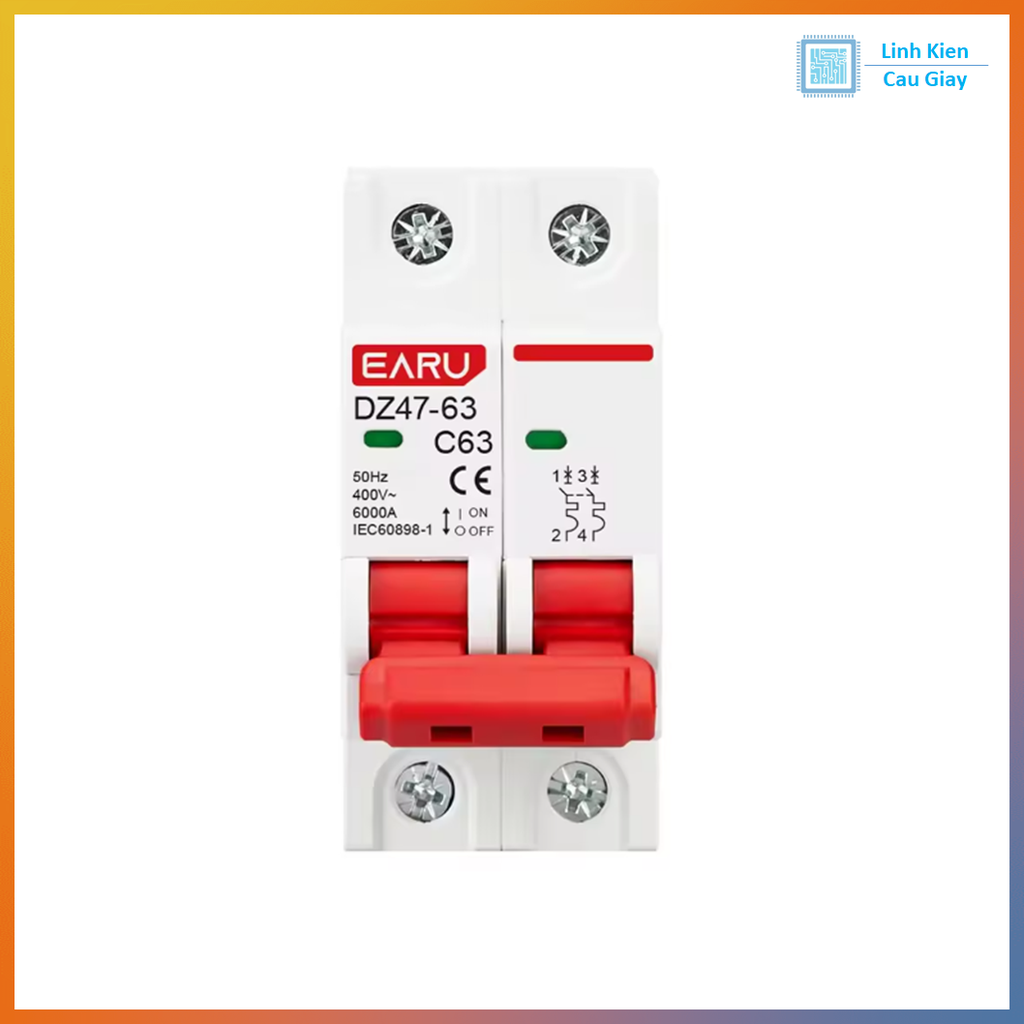 Aptomat DZ47 63A