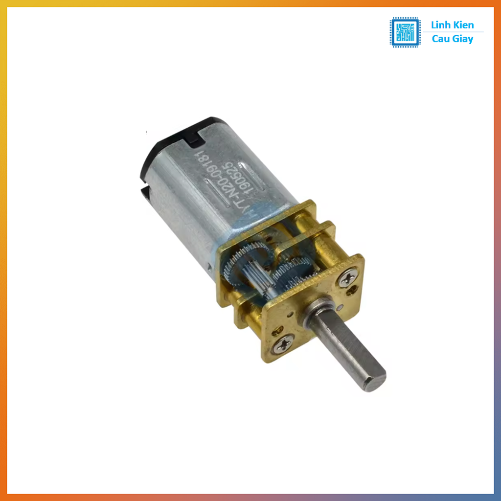 Động Cơ DC Giảm Tốc GA12-N20 6VDC