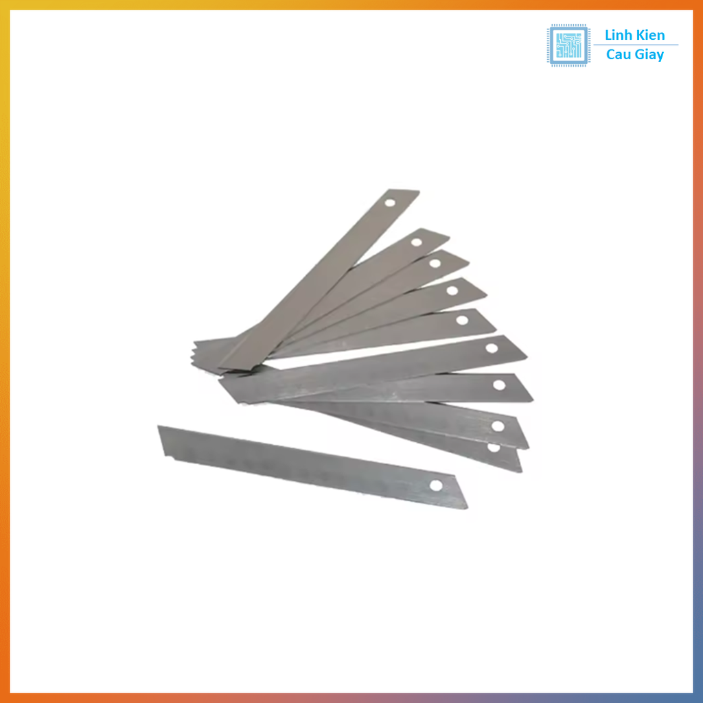 Hộp Lưỡi dao rọc giấy 18mm (10c)