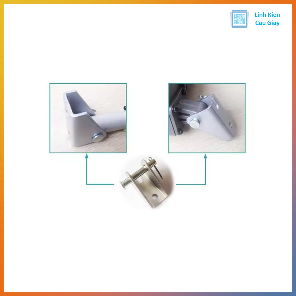 Gá A xi lanh điện