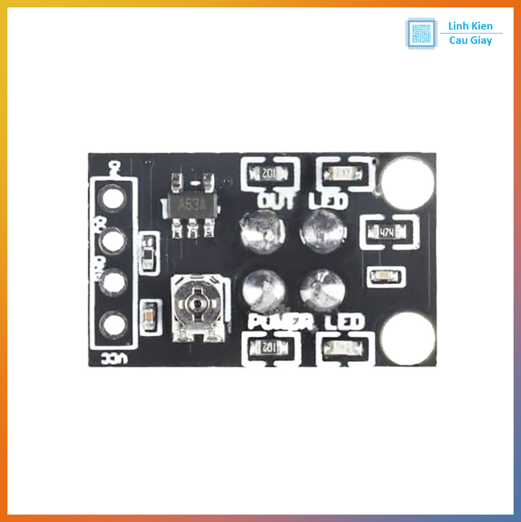 Cảm biến khí MP135 – Module đo khí VOC, H₂, CO, Alcohol
