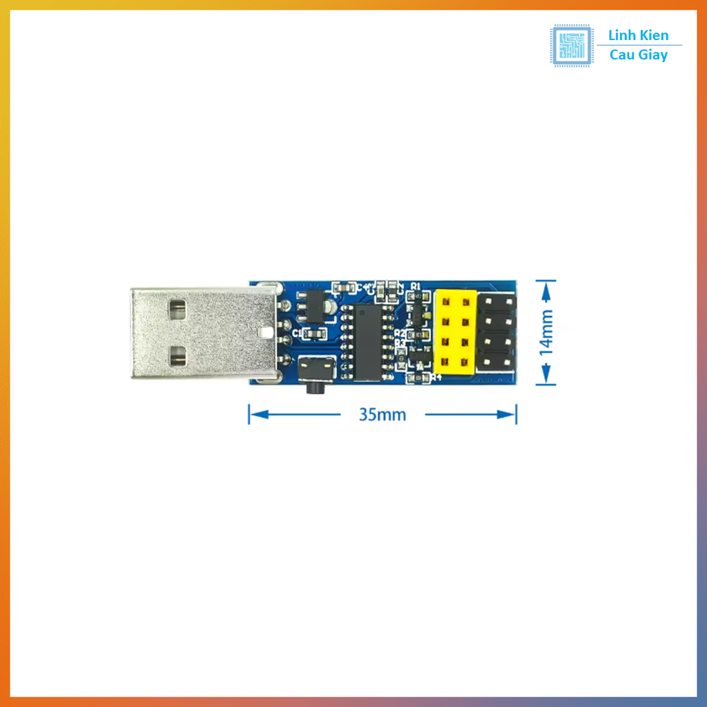 Mạch nạp ESP8266 ESP-01 USB To COM Chip CH340