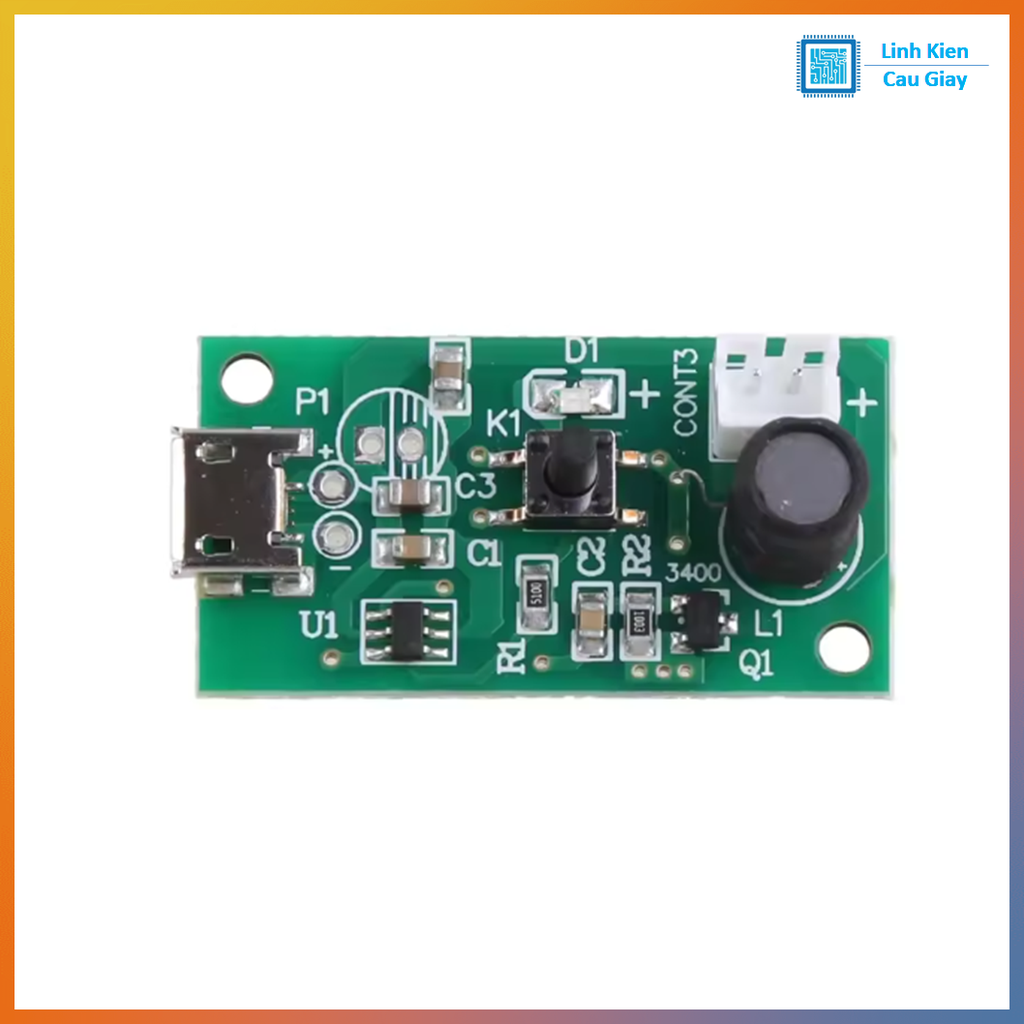 Module phun sương, tạo khói ẩm USB
