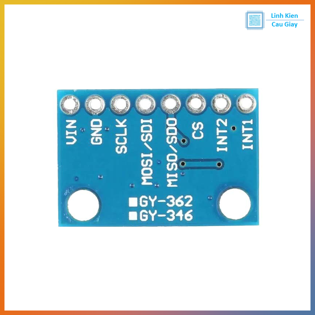 Module Cảm Biến Gia Tốc GY-346 ADXL346 Giao tiếp I2C SPI