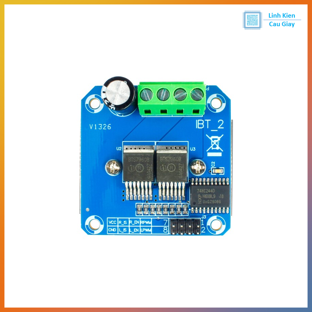 Module Điều Khiển Động Cơ BTS7960 43A