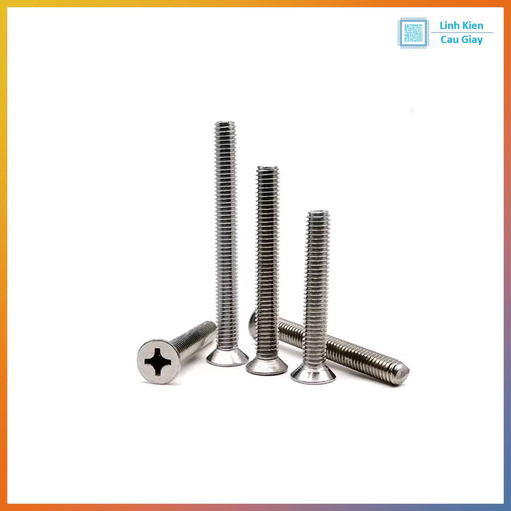 Bulong Chữ Thập Inox M2.5 (Giá 10c)