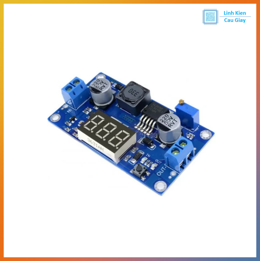 Module tăng áp DC-DC XL6009 có LED hiển thị