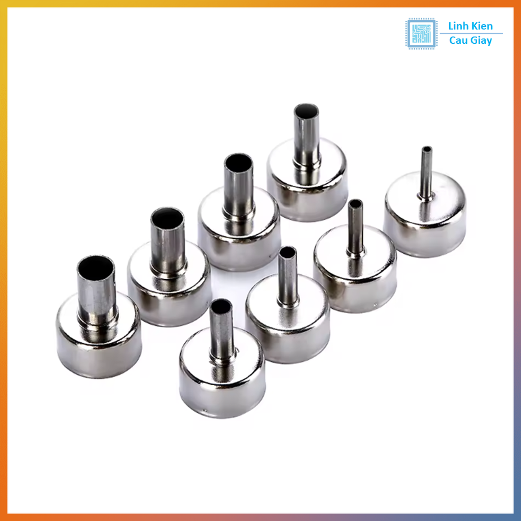 Bộ 8 đầu khò nhiệt cho máy khò