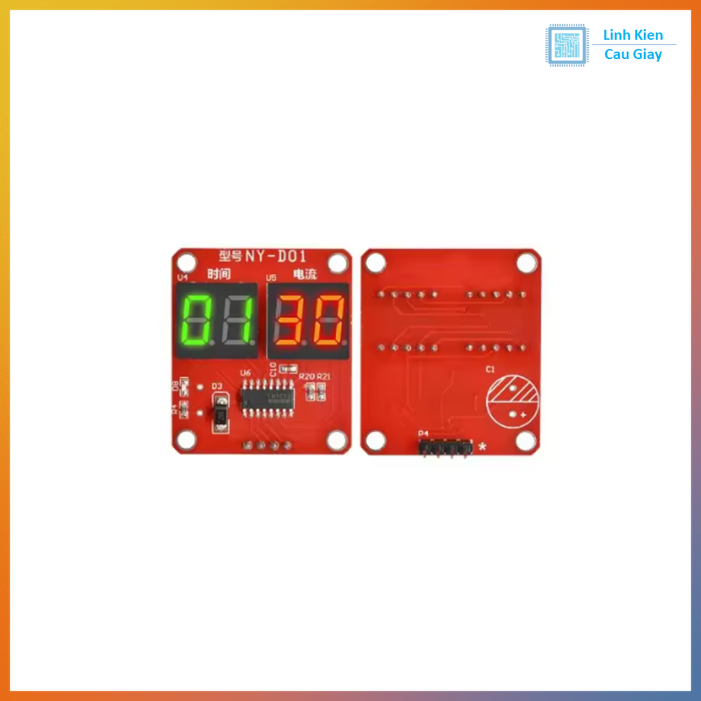 Mạch timer điều khiển máy hàn cell pin 100A